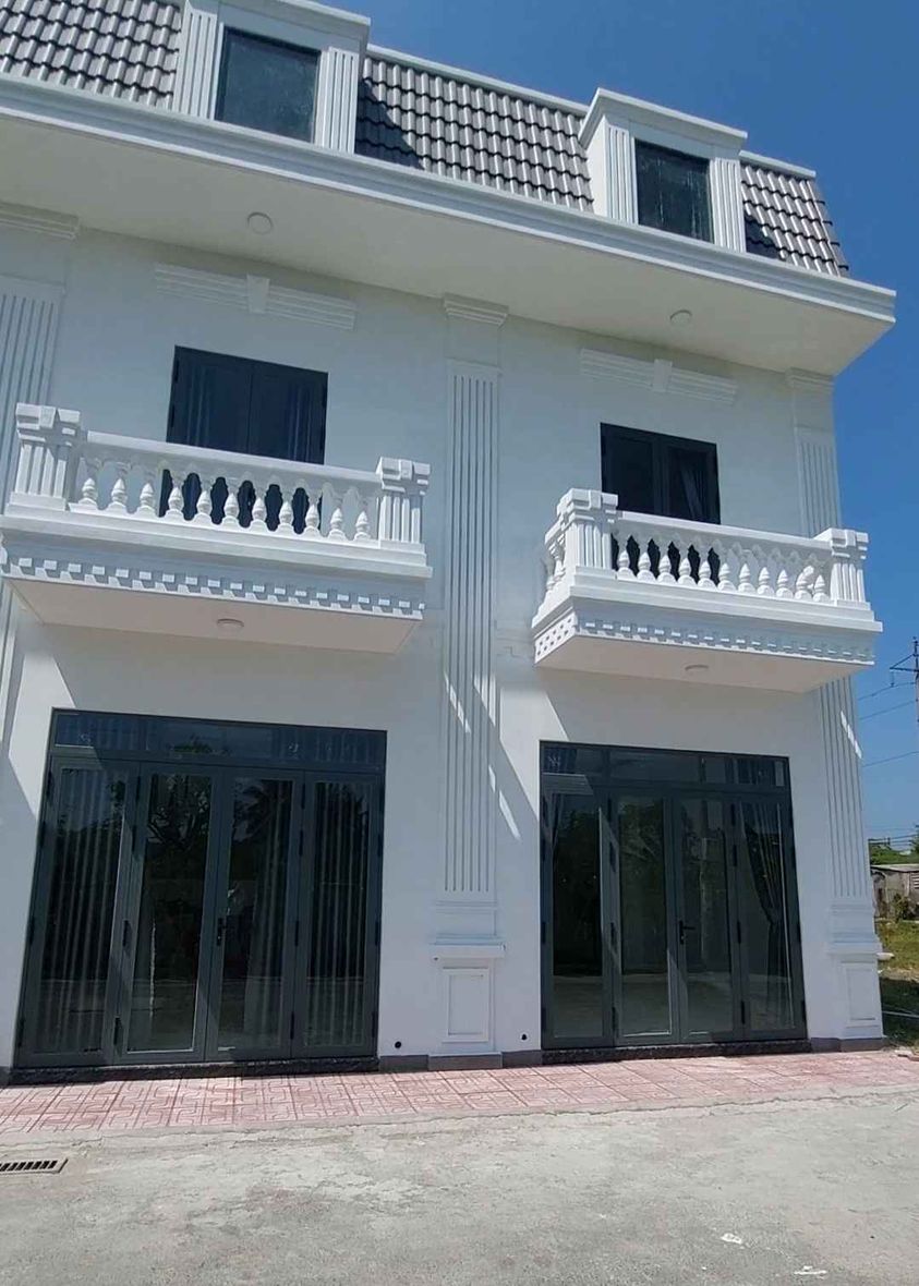 Khu nhà phố thiết kế Châu Âu-Vừa ở vừa kinh doanh